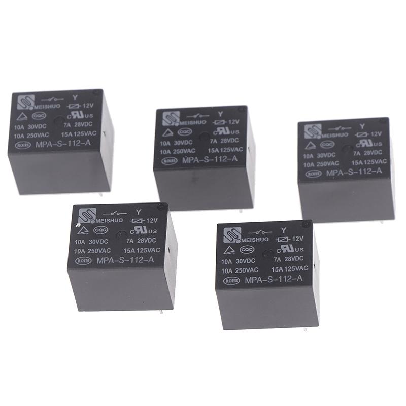 Mpa-S-112-A Relé pro rýžovar Počítačová deska 4 piny 12V 10A Normálně otevřené Stroj na sójové mléko Relé pro rýžovar 4 piny