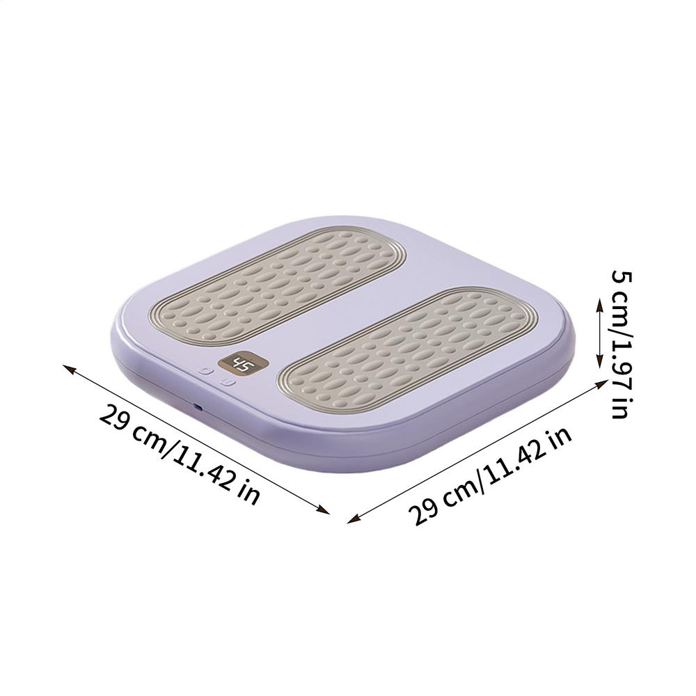 Foot Massage Pad Portable Feet Massager Vibration Adjustable Temperature Blood Circulation Relax Muscles Rechargeable Foot Pad