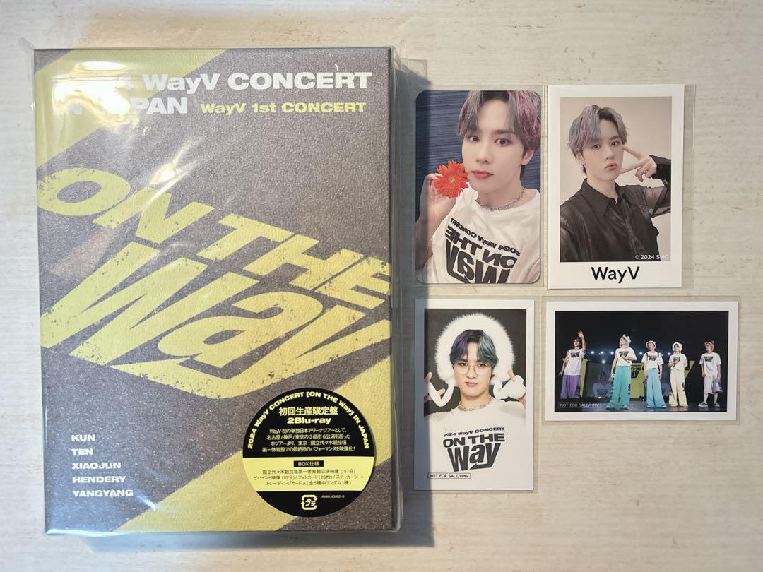 

[USED] WayV ON THE Way Blu-ray First Limited Edition Trading Card Kun