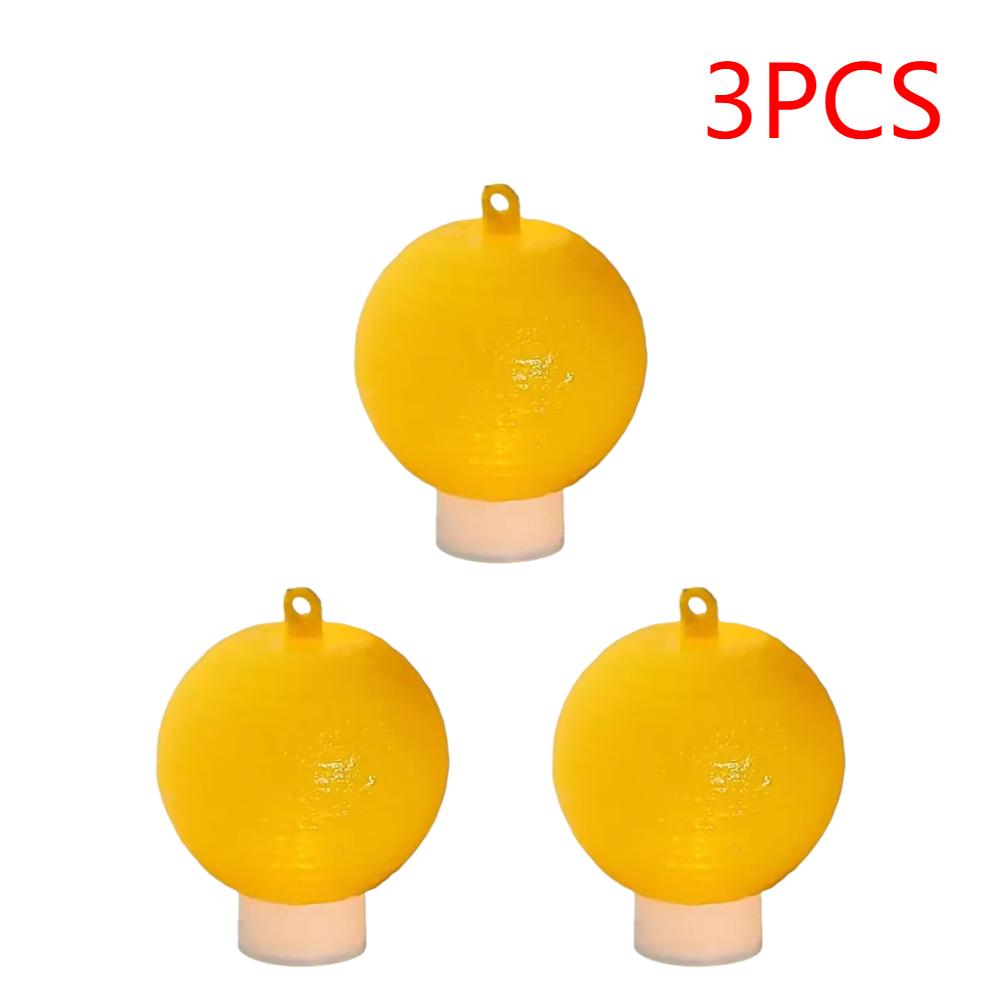 1-5PCS Ball Fruit Fly Catcher Pest Control Sticky Traps 8.2cm Wasp Bee Insect Trap Gnat Traps For Indoor Outdoor Kitchen Plants