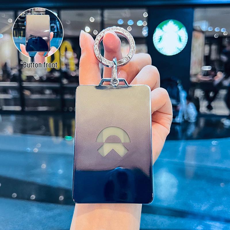 NIO Car NFC Key Card Case: ES6/ES8/EC6/ET5 Protective Shell with Women's Buckle