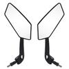 Universal Pair Motorcycle Motorbike Scooter Rearview Rear View Side Mirrors 10Mm