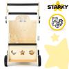 Wooden Pusher Ride-On Toy For Children, Children's Walker, Manipulation Board