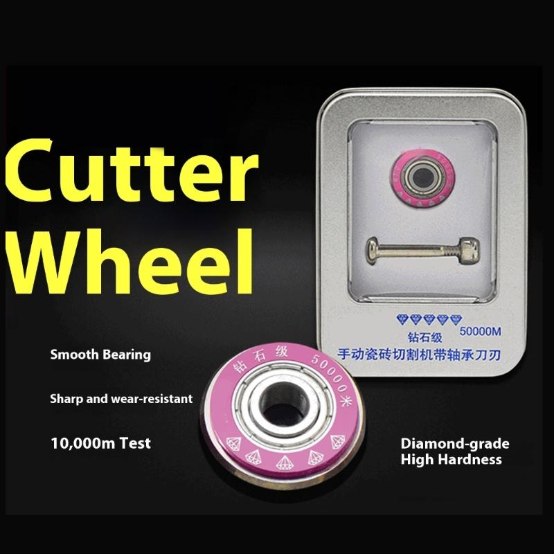 Carbide Tile Cutter Wheel With Bolt Lock Nut 22MM Tile Cutter Manual Tile Cutter Blade Manual Tile Cutting Machine