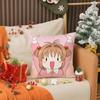 Anime C-Cardcaptor Sakura Cartoon Pillow Case Printing Pillowcase Living Room Sofa Cushion Cover Bedroom Room Decor