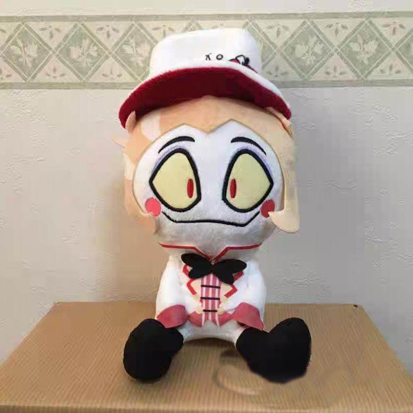 Hazbin Hotel Lucifer Knuffel Zacht Katoen Gevulde Kussen Anime Knuffel Speelgoed Voor Meisjes Cartoon Fans Schattig Verzamelbaar Speelgoed Fans Cadeau