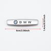Metal Emblem Seat Stickers Auto Anti-kick Pad Badge For BMW M Logo M2 M3 M4 M5 M6 F48 G01 E84 E83 F39 F10 F30 Accessories