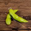Douyin Edamame 3D Fake Vegetable Keychain Toy Pendant