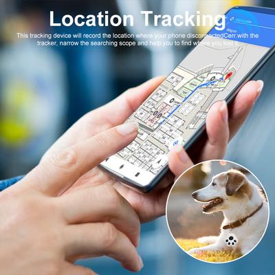 Chytrý mini GPS tracker Klíčenka Hledáček na tašku pro děti Lokalizátor psa kočky mazlíčka Bluetooth sledovací zařízení Připomenutí ztráty pro iOS/ Android