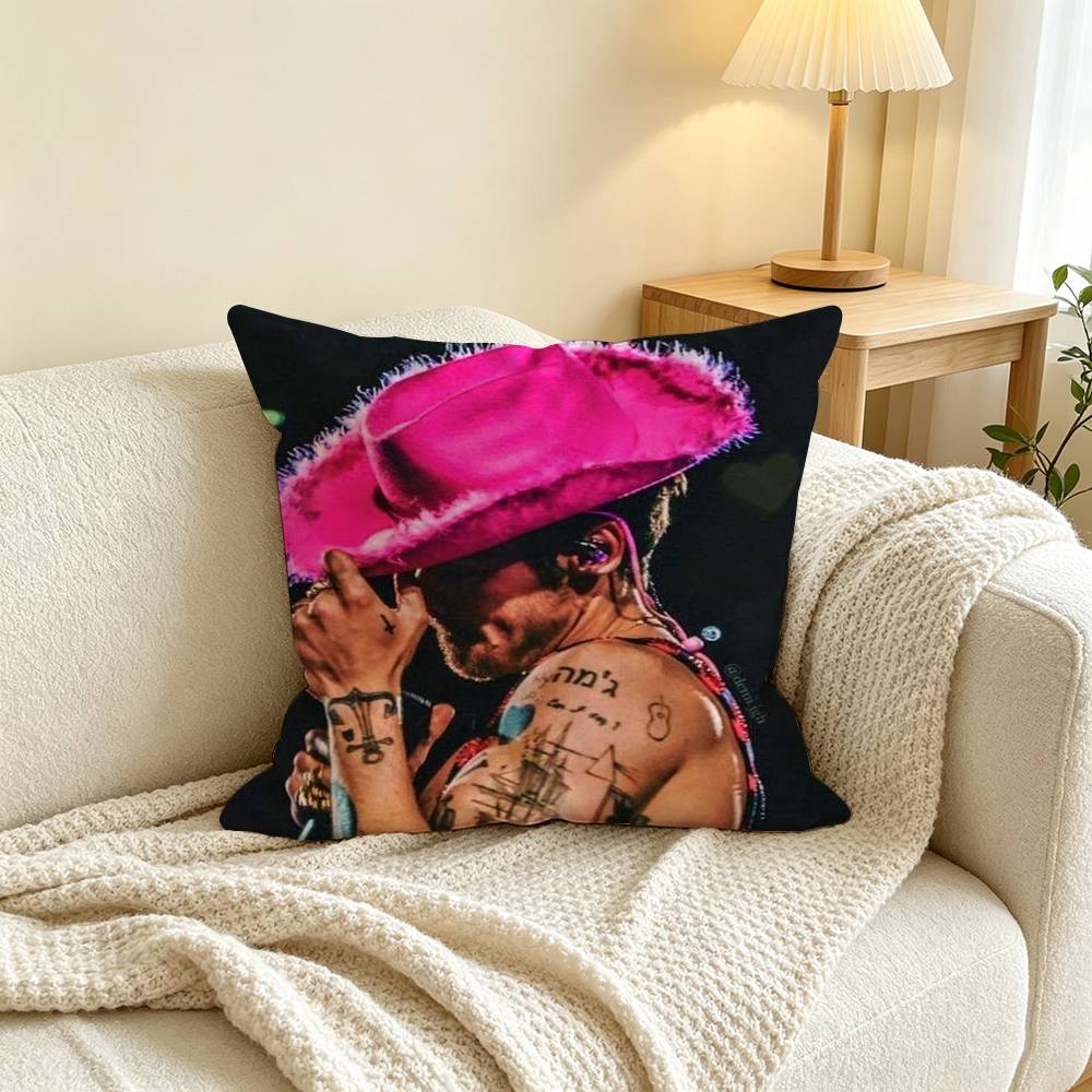 Singer Harry Styles Pillow Case Square Double-Sided Sofa Cushion Cover Bedroom Bedside Pillow