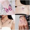 Colorful Butterfly Music Festival Tattoo Stickers: Non-Toxic, Easy to Clean, Stylish, Perfect for Arms.