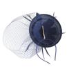 Retro Sinamay Headband Fascinator Wedding Ascot Hat Hatinator Birdcage Veil