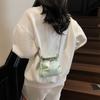 Mini PU Leather Purse Women Y2k Chain Purse with Chain Strap Cute Evening Bags Aesthetic Pouches Shoulder Bag Fashion Money Bag