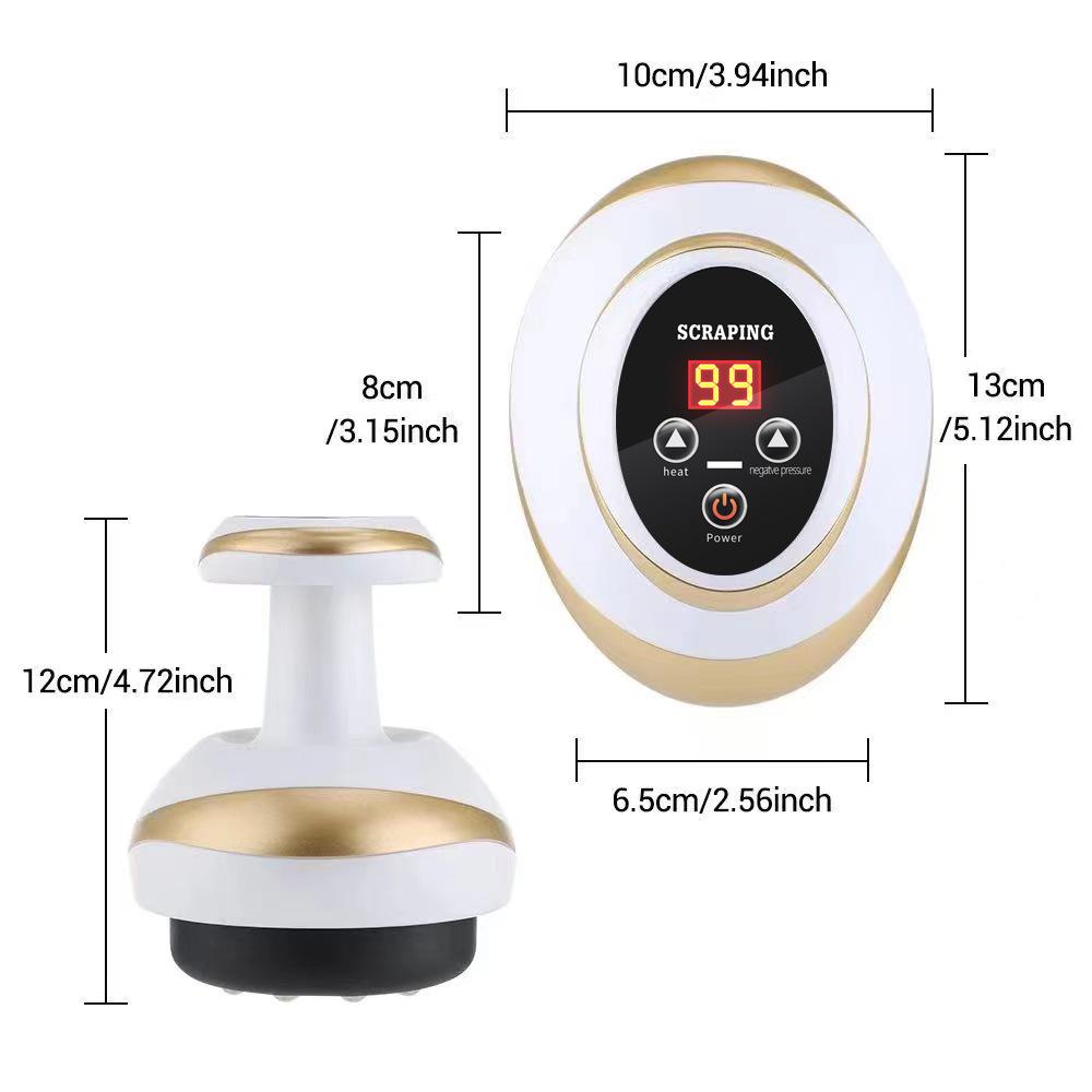 Jingcai Electric Gua Sha & Cupping Therapy Device with Hot Compress and Suction Massage
