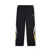 Li Ning Sports Lifestyle Series Mid-Rise Simple Comfortable Straight-Leg Color-Block Lace-Up Casual Pants Men Bottoms AYKV737-1