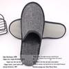 Portable Thick Cotton & Linen Disposable Slippers for Hotels, B&Bs, Guest Houses, and Travel