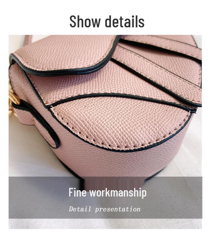 2023 Neue Damen Mini Satteltasche - Stilvolle Französische Mode Umhängetasche Dreieck Handtasche