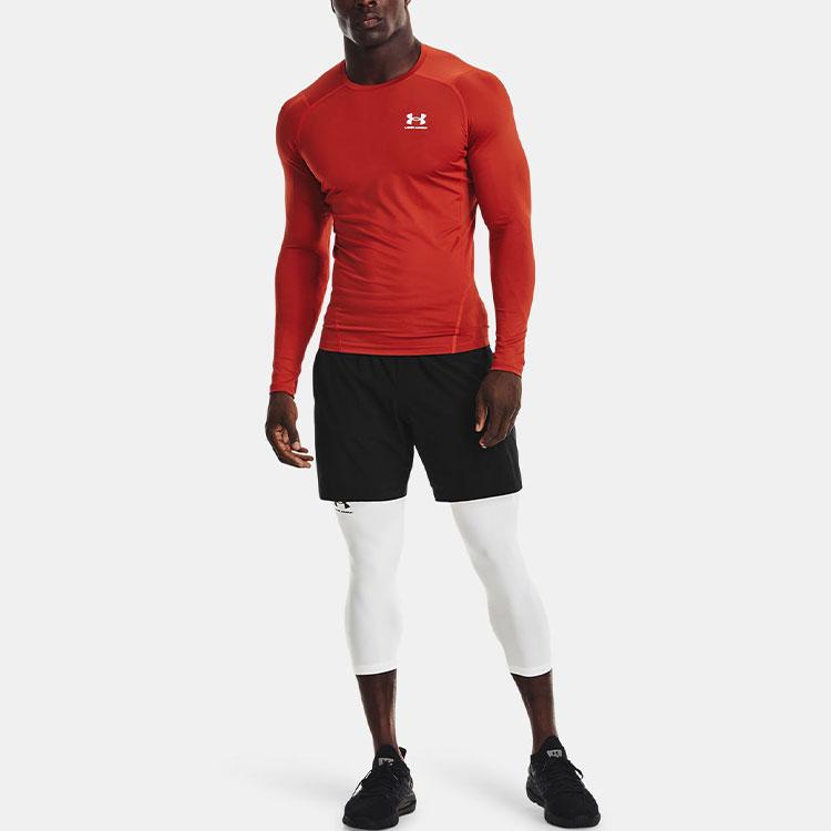 Under Armour HeatGear® Logo Training Shirt Men tops Orange 1361524-839