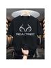 Maglietta Caccia al Cervo Logo Corna Camouflage Cacciatore 100% Cotone Girocollo Manica Corta Estiva Casual Unisex Maglietta Streetwear