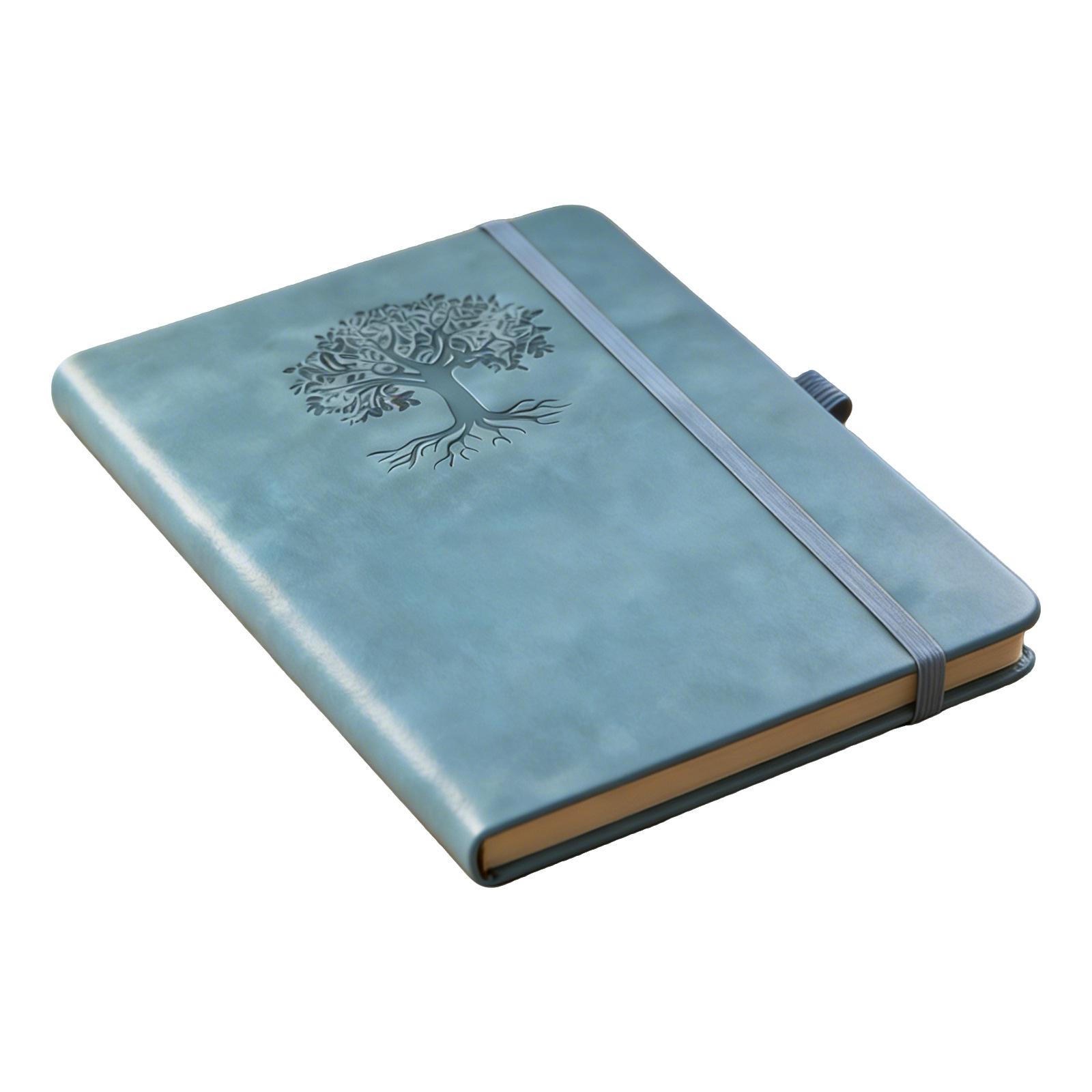 Noteory Retro Flat-Laying Hardcover Planner & Journal циан