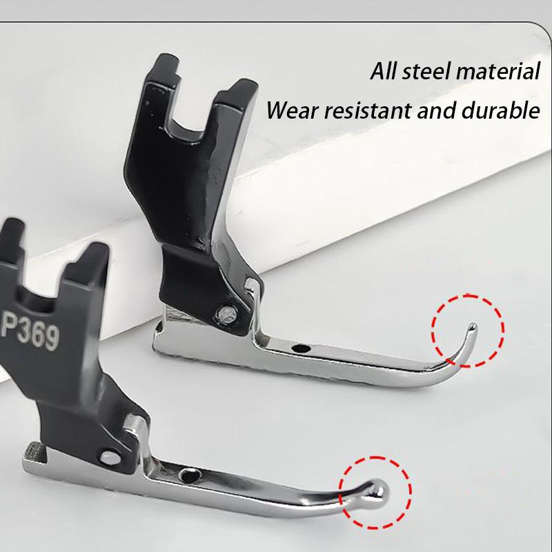 Bead P369 Sequin Special Presser Foot Fashion Fabric Presser Foot Wedding Dress Bead Fabric Industrial Sewing Machine Accessory