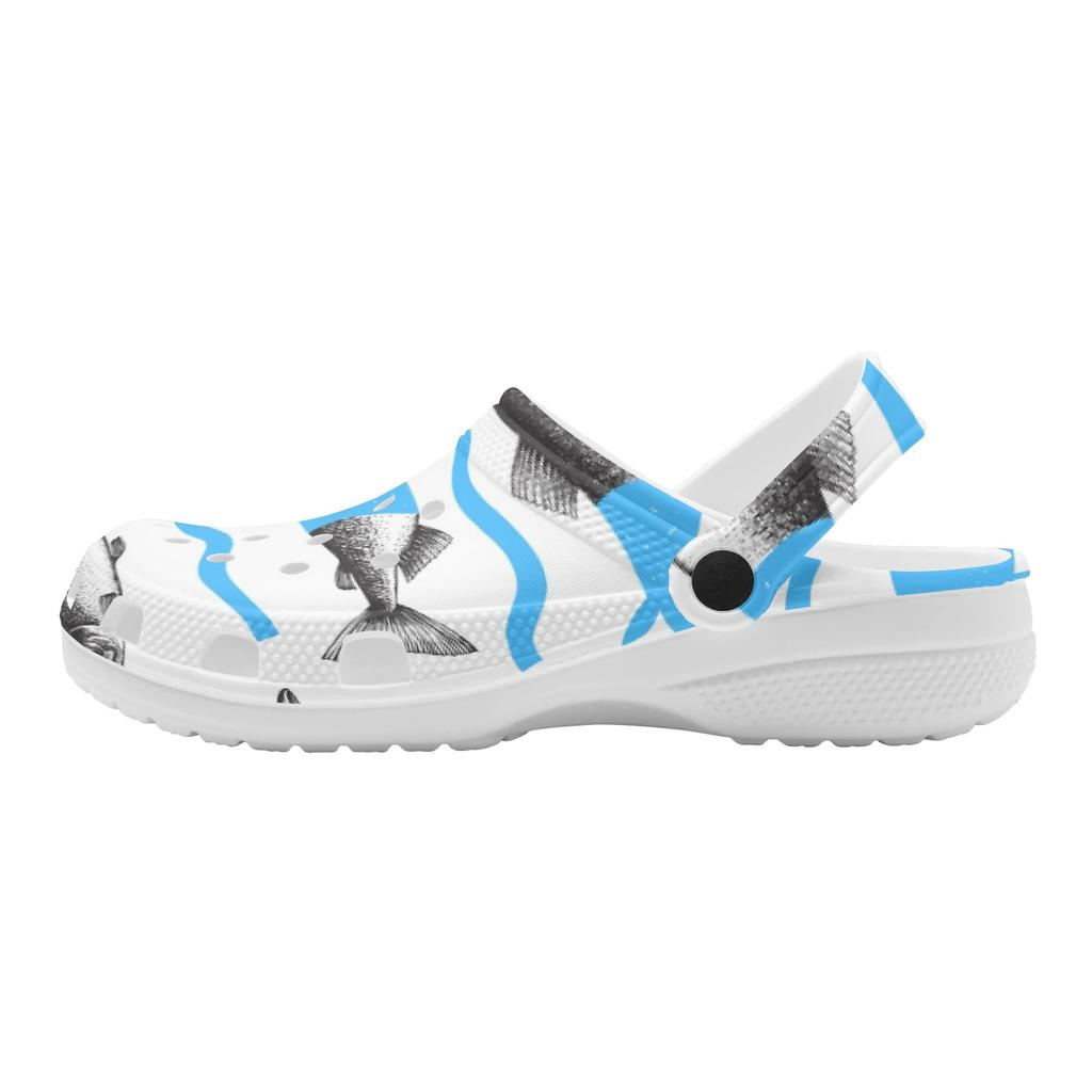 Unisex Casual Printed EVA Casual Clogs Quick Dry Lightweight Slip On Soft Shoes Lightweight Summer Sandals Daily Comfort