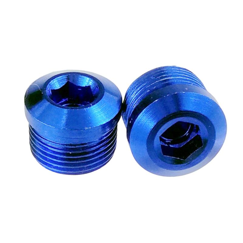 Bike Pedal Cover Aluminum Alloy Repair Parts Riding Cycling Bearing Pedal Covers синий