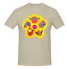Tweenies Group Painting Not Fading Tshirt Foreststyle Fresh Solid Color Tshirt