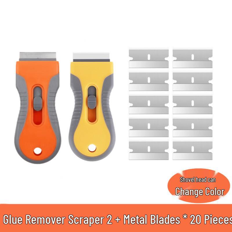 Multi-Functional Scraper Set for Glass, Film, Floor Cleaning, and Wallpaper