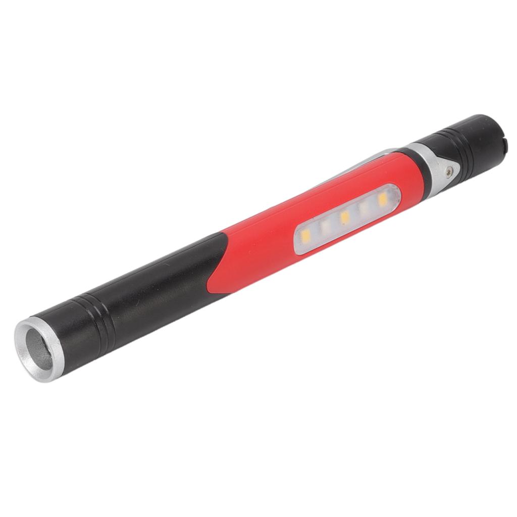 Pen Flashlight USB Charge 3 Light Sources LED Chip Clip Design Widely Used Pen Light Flashlight for Repair Hospital Red