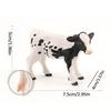 Cow Figurine | Realistic Holstein Cow Toy, Educational Learning Toy, Farm Toy, Cow Toy, Gift for Kids Ages 3+