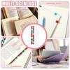Colorful Alphabet Index Label Stickers Waterproof Study Sticky Index Tabs Small Strips Organizer Alphabet Page Markers