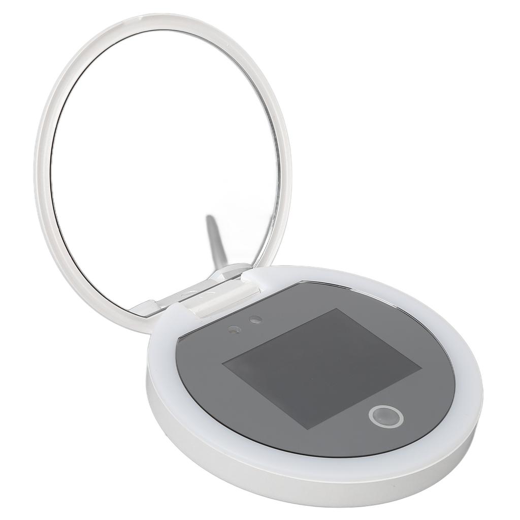 Smart Makeup Mirror LED Sun Protection Visualization Portable Anti Fingerprint Vanity Mirror for