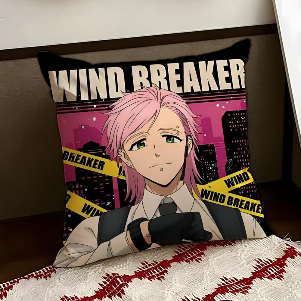 WWind Breaker Cushion Cover Reversible Soft Durable Pillow Cover Home Car MultiScene Use for Daily Comfort