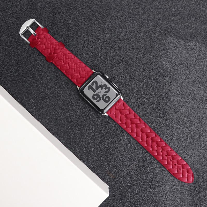 Cinturino in vera pelle Cinturino di ricambio Cinturino per Apple Watch  44mm 42mm per iWatch Bands Serie 6 SE 5 4 3 2 1 acquista in modo economico  — spedizione gratuita, recensioni reali con foto — Joom