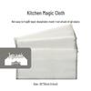 Rainbow 8-Layer Oil-Repellent Kitchen Cloth - Non-Stick Regenerated Cellulose Dish Towel.