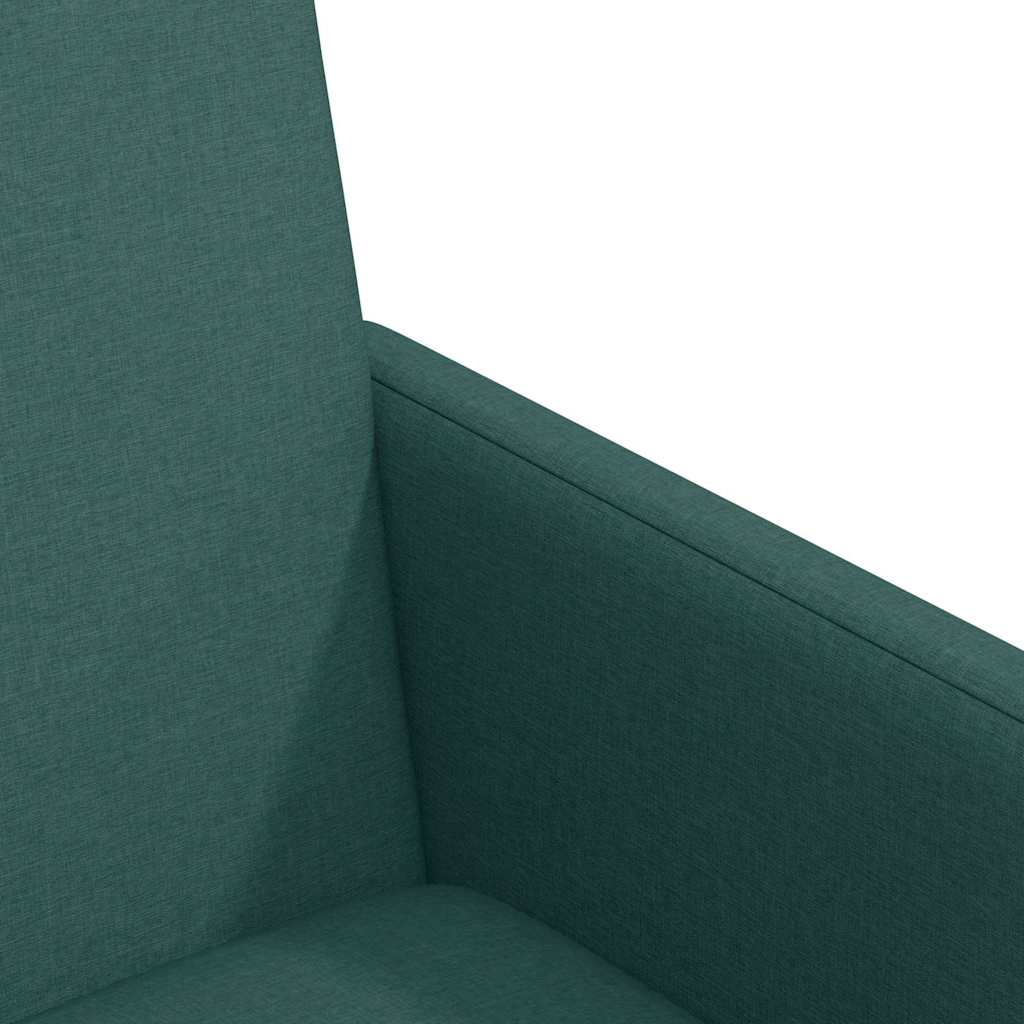 Dining Chairs with Casters 2 pcs Dark Green 57 x 66 x 94 cm