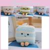 Charming Plush Triangle Cake Keychain Colorful Soft Toy For Sweet Girls And Bags