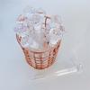 20 pcs Big Diamond Lash Brush Disposable Eyelash Brush Spoolie Mascara Wand In Tube