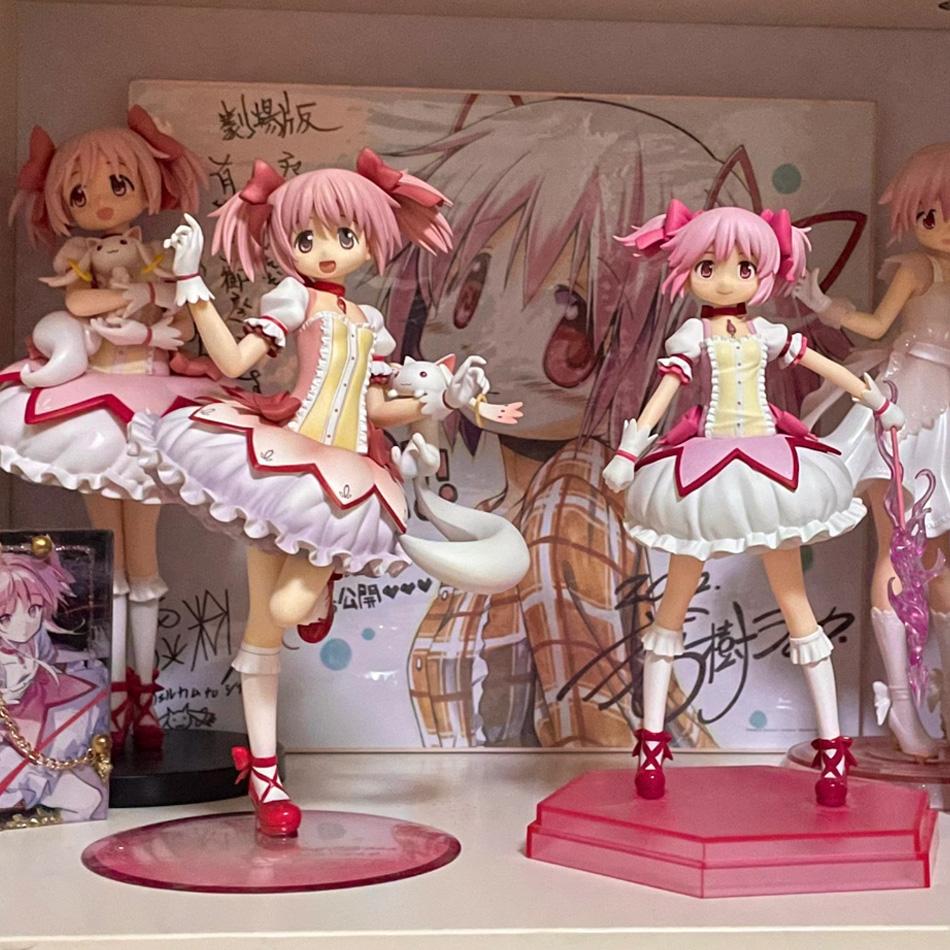 Anime Magikano 14cm Puella Magi Madoka Magica Figure PVC Model Doll Desktop Decoration Action Figurine Collecting Toys Kid Gifts