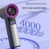 199-Speed Mini Turbine Handheld Fan, USB Rechargeable, Super Powerful and Portable for Outdoor Use