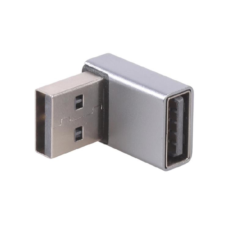 4Pcs 90 Degree USB3.0 Adapter Right Angled USB A Male To Female Converter Extender Connector for PC Laptop Expansion