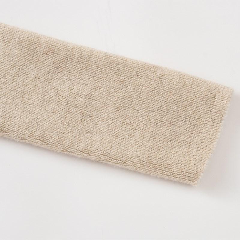 Women’s Slim-Fit Semi-High Neck 100% Pure Cashmere Sweater for Autumn/Winter