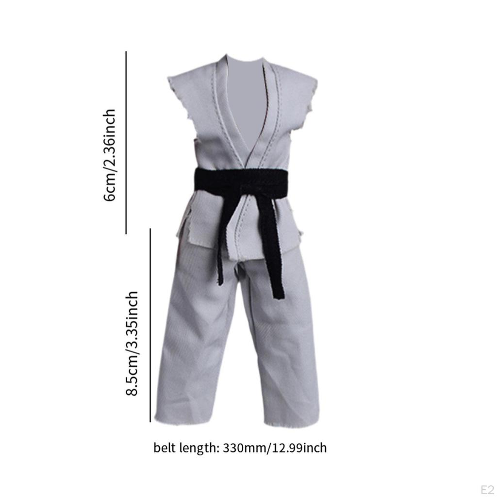 1/12 Action Figures Samurai Kimono 6" Figure Fighting Judo Uniform Cosplay Kids Adults Gifts Stylish