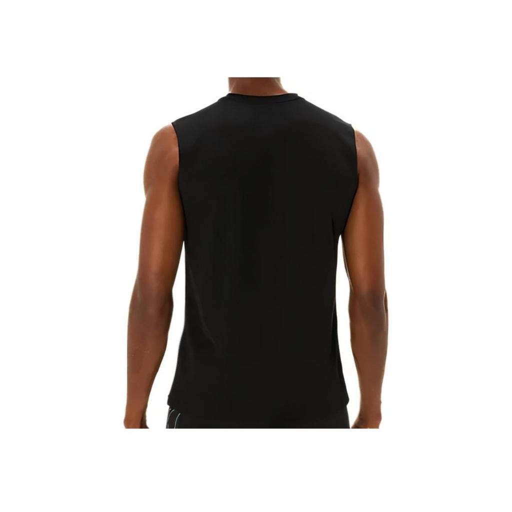 Asics Bequeme Einfache Hautfreundliche Ärmellose Weste Hohe Leistung Herren Tops Schwarz 2091A743-001