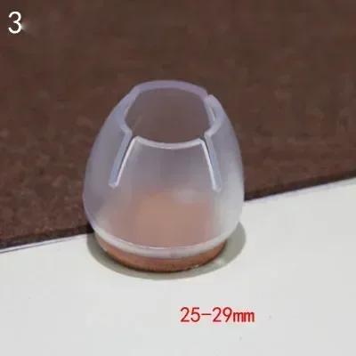 Multi-size Chair Leg Caps Rubber Feet Protector Pads Non-slip Silent Table Cover Furniture Leveling Feet home Decor 4/8/12/16pcs