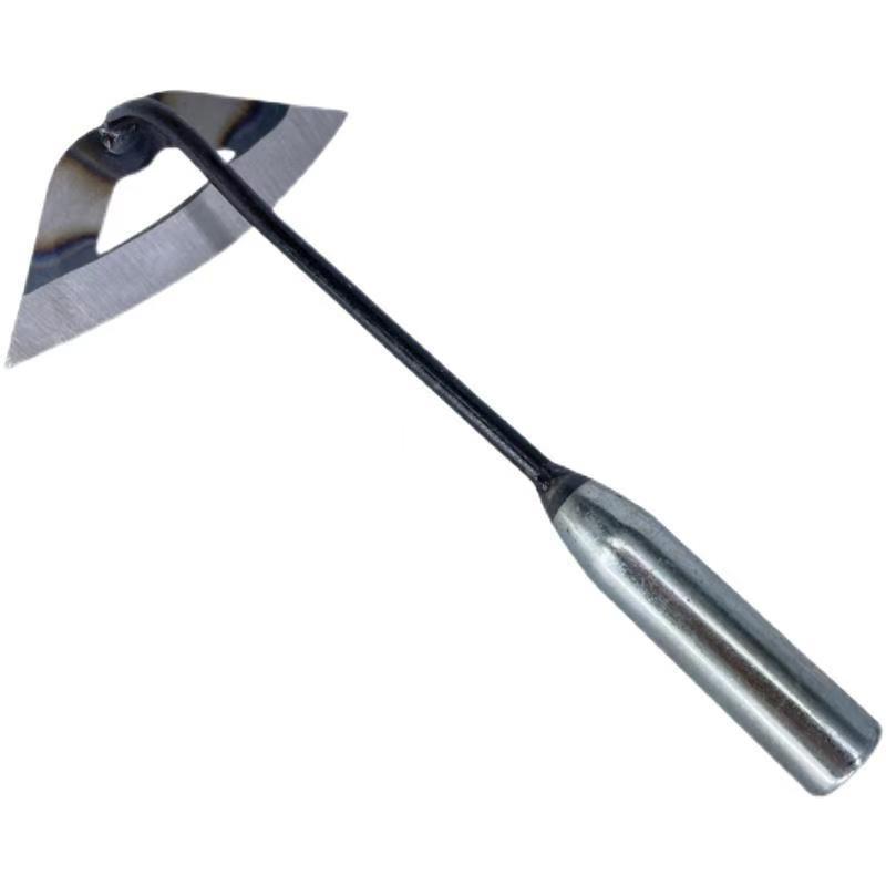 Garden Weeding & Digging Hoe - Hollow Design for Easy Soil Turning