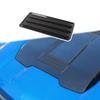 Kolfiber Yttre Motorhuvs Scoop Cover Bezel För Chevrolet Silverado 22+