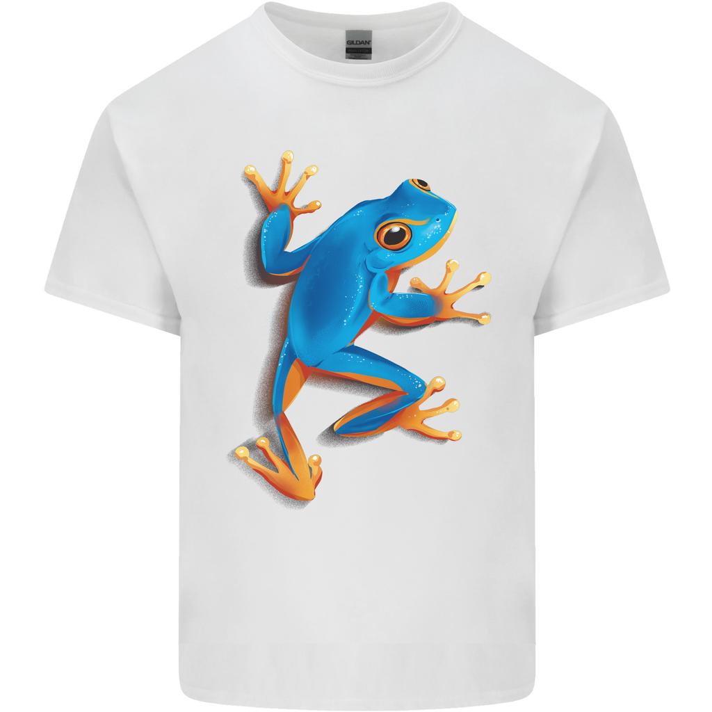 A Cool Frog Climbing Up Unisexs Light Cotton Tshirt