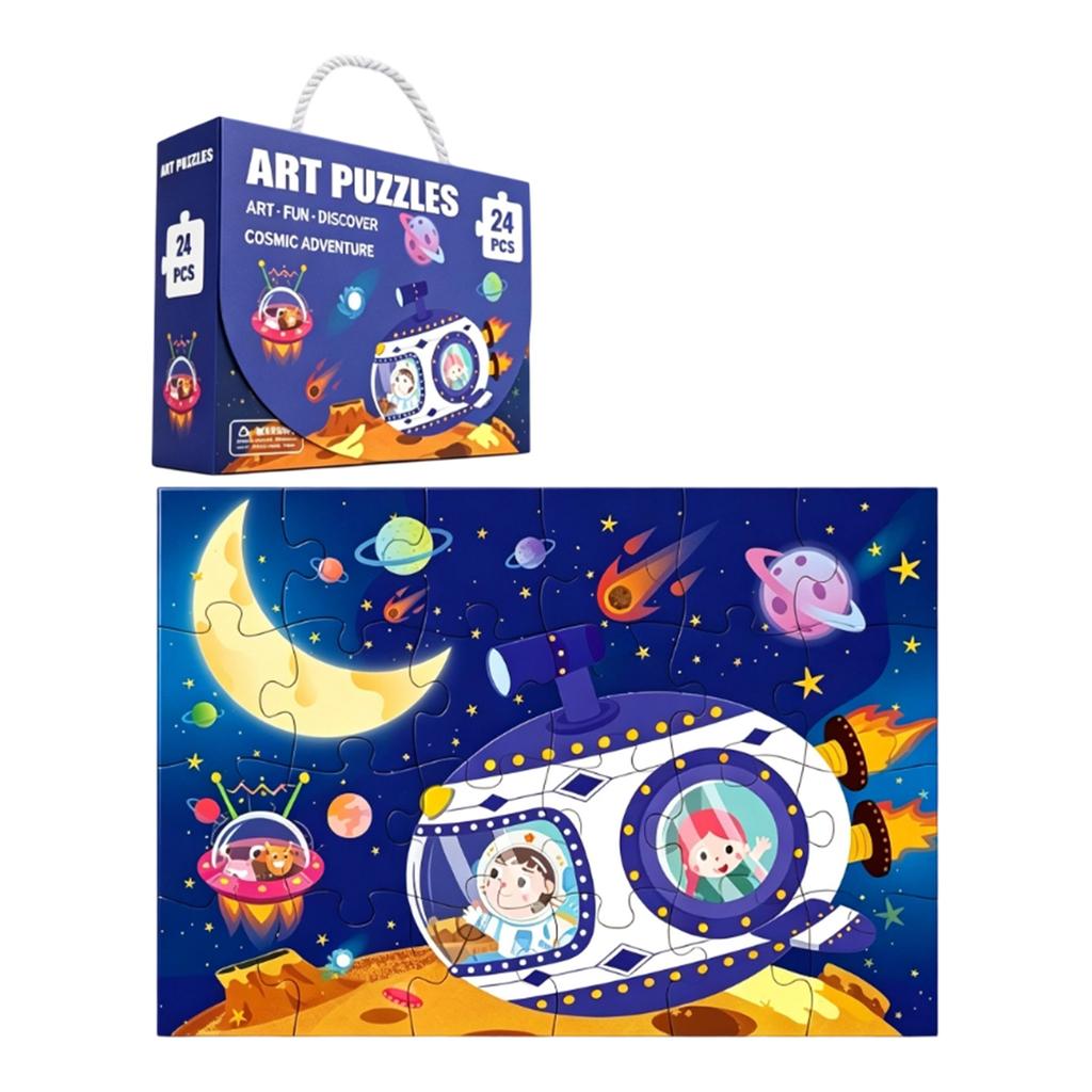 Large Floor Puzzles for Kids - Educational Learning Toy for Preschool Boys and Girls